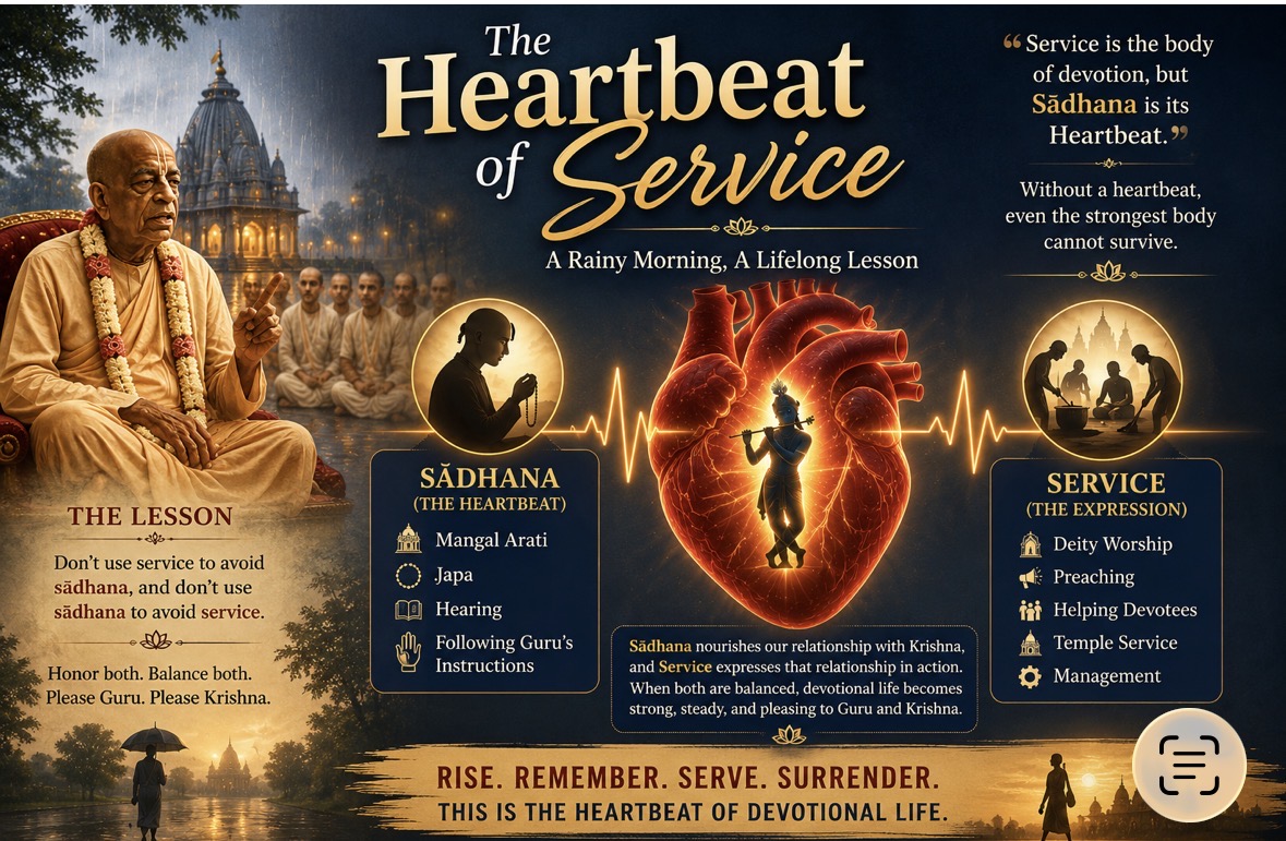 The Heartbeat Of Service Is Sadhna