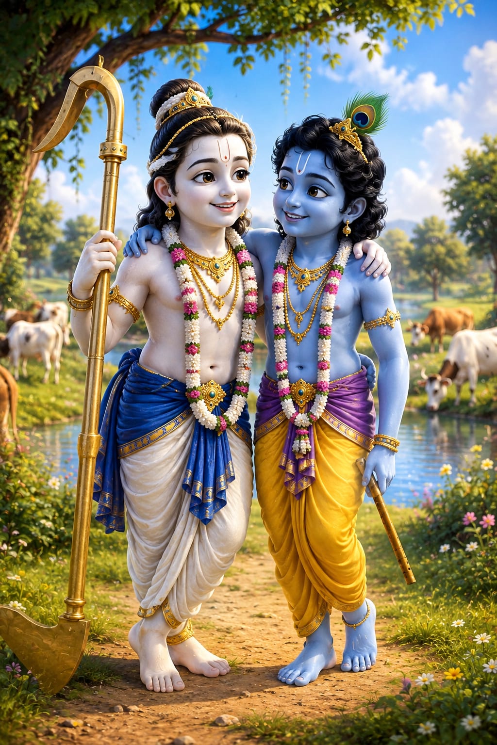 Lord Balram and his connection with krishna