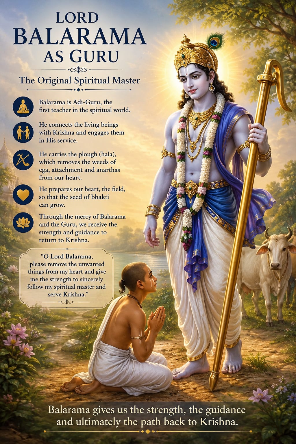Lord Balrama - The Original Guru