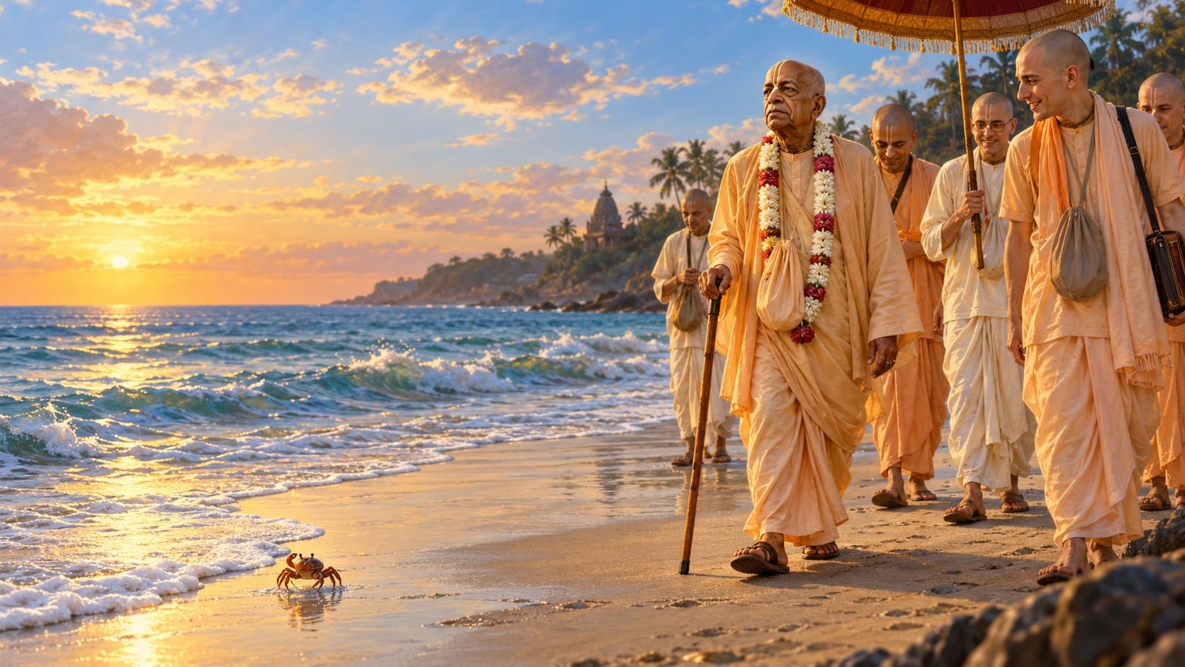 श्रील प्रभुपाद और केकड़े का प्रसंग