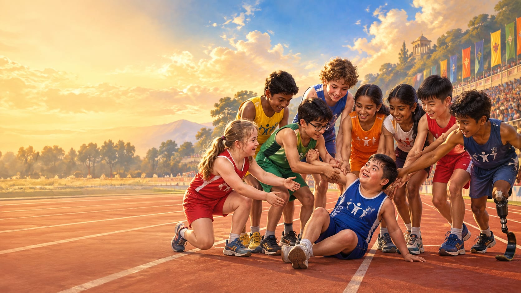 Nine Gold Medals — Story of Cooperation