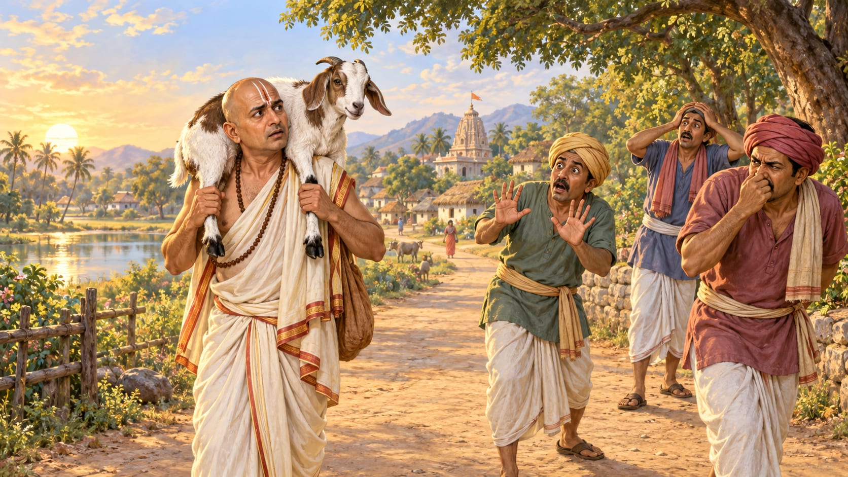 ब्राह्मण और बकरा