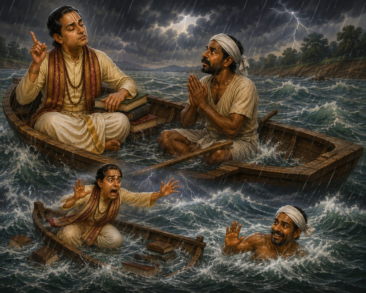 विद्वान और नाविक
