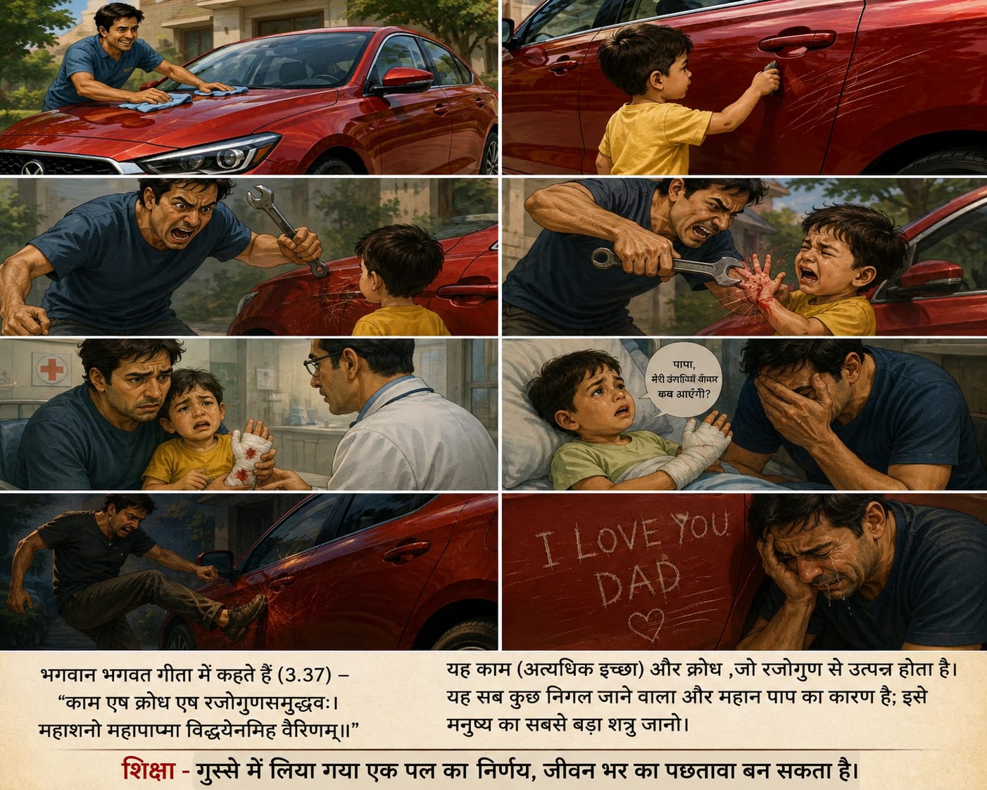 आई लव यू, डैड – गुस्से की कीमत