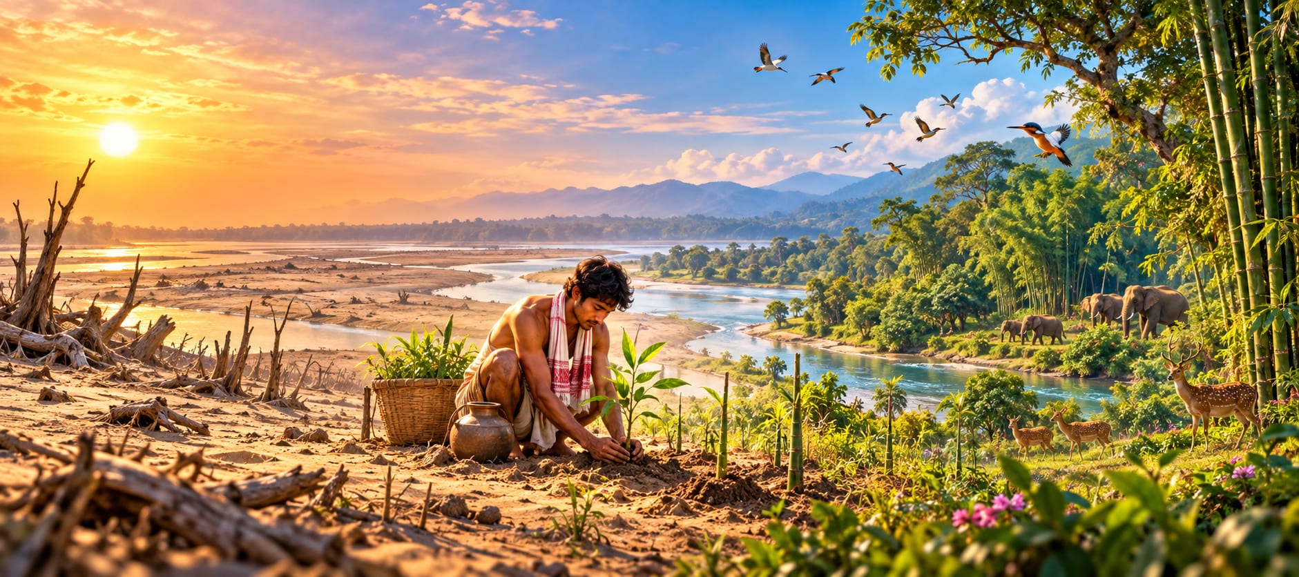 वह लड़का जिसने बंजर जमीन से बात की