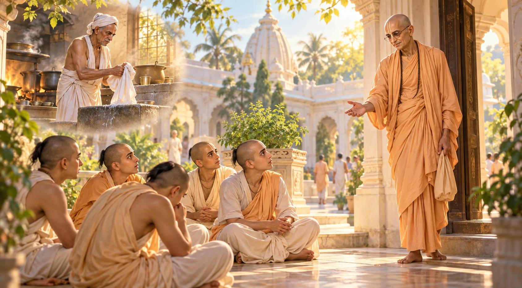 एक रसोइया और शुद्ध भक्त की करुणा की दिव्य दृष्टि