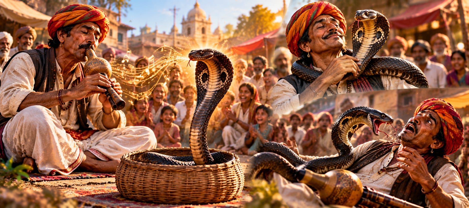 सपेरे और कोबरा सांप की कहानी