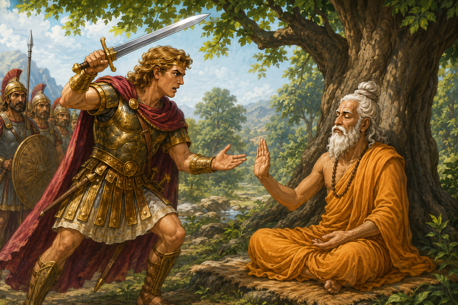 सिकंदर की एकमात्र पराजय