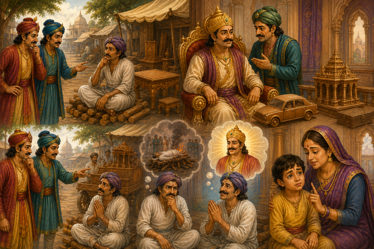 चंदन के व्यापारी की कहानी